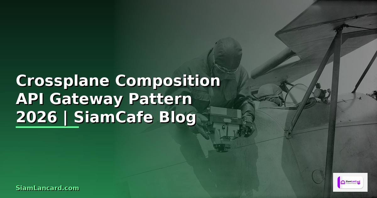 Crossplane Composition API Gateway Pattern