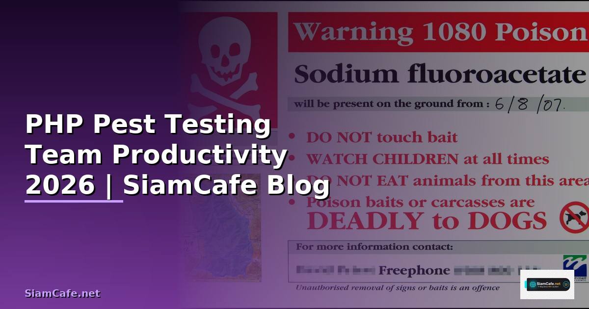 PHP Pest Testing Team Productivity