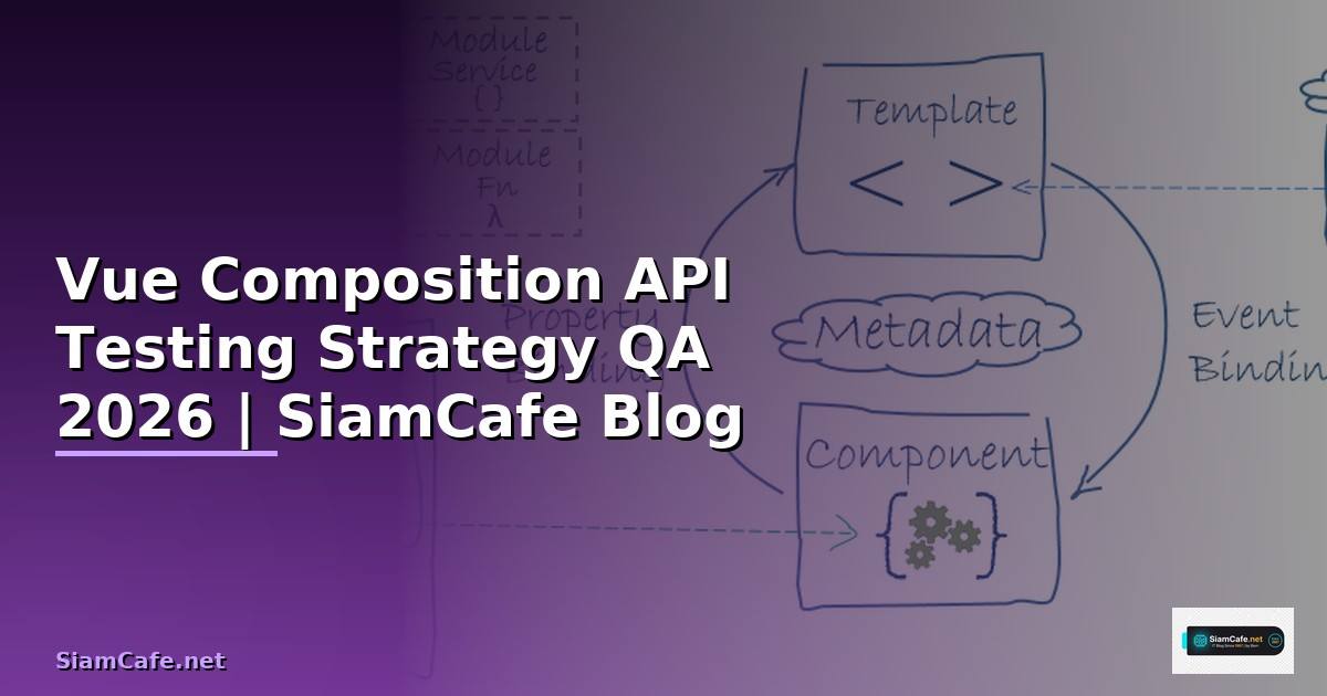 Vue Composition API Testing Strategy QA