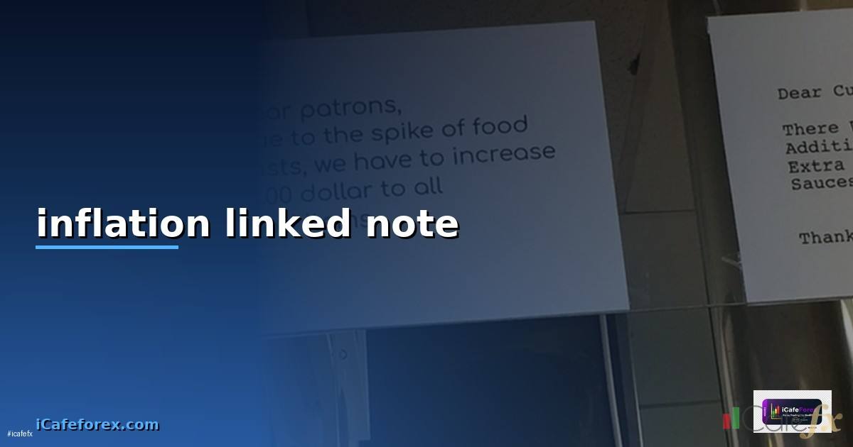 inflation linked note คือ —
