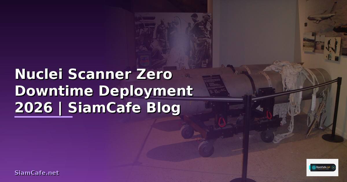 Nuclei Scanner Zero Downtime Deployment