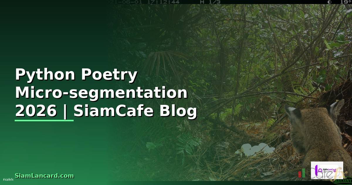 Python Poetry Micro-segmentation