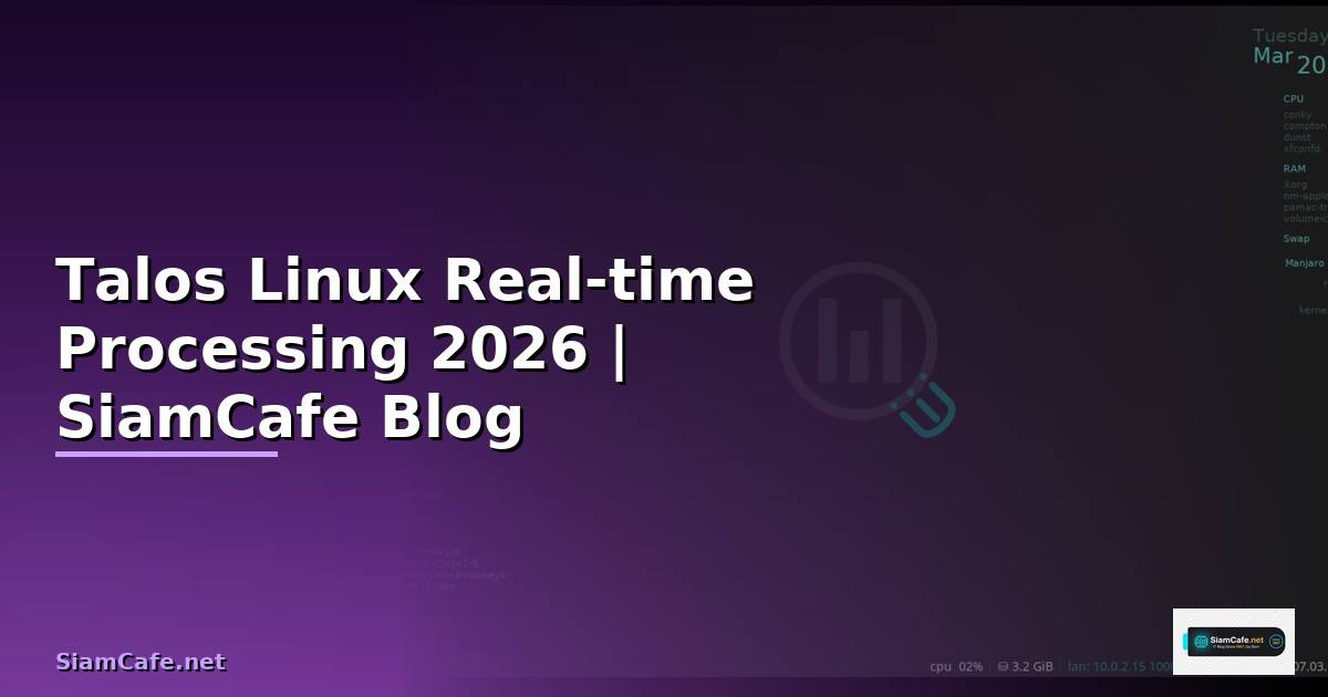Talos Linux Real-time Processing
