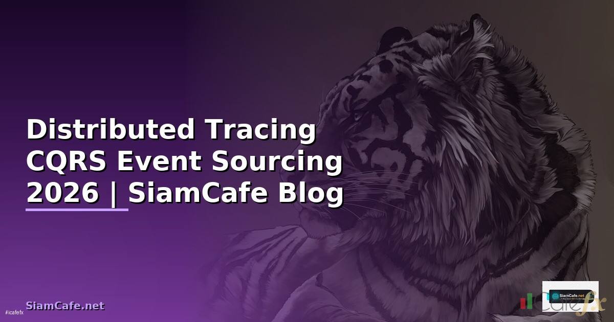 Distributed Tracing CQRS Event Sourcing