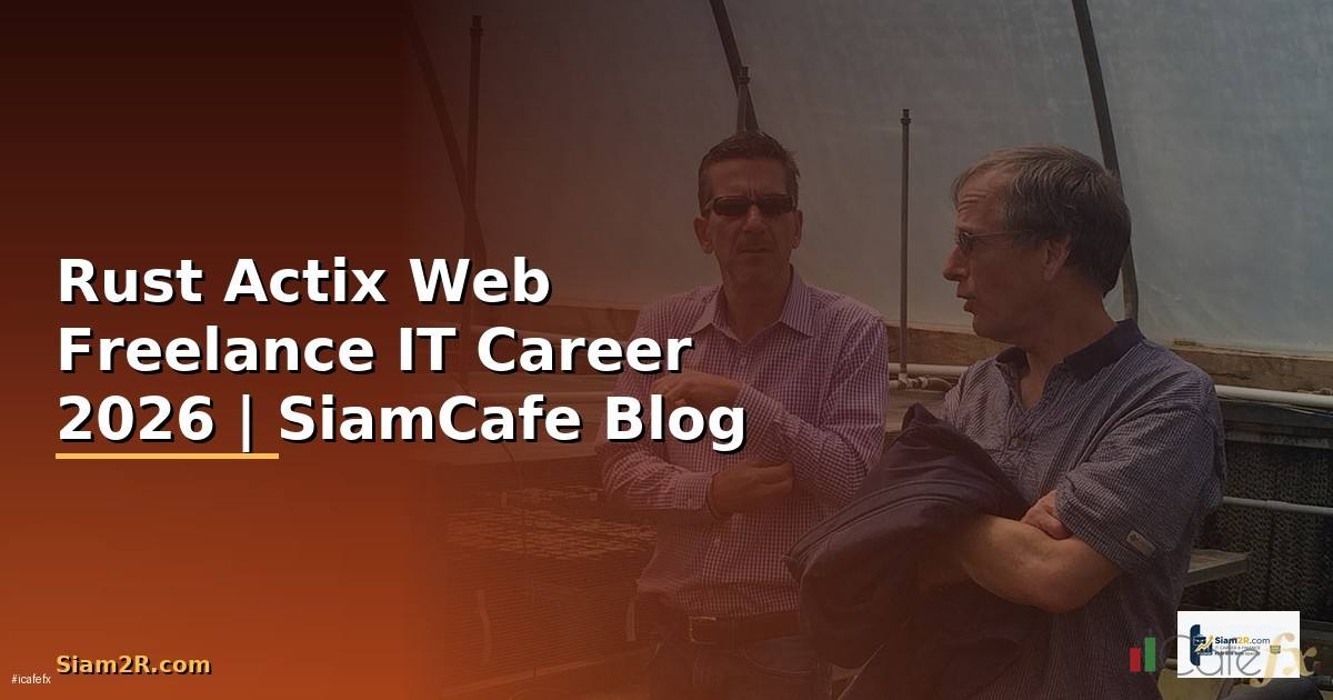 Rust Actix Web Freelance IT Career