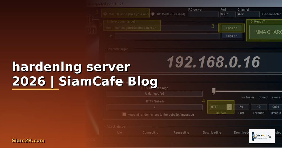hardening server คือ