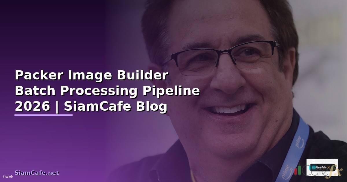 Packer Image Builder Batch Processing Pipeline