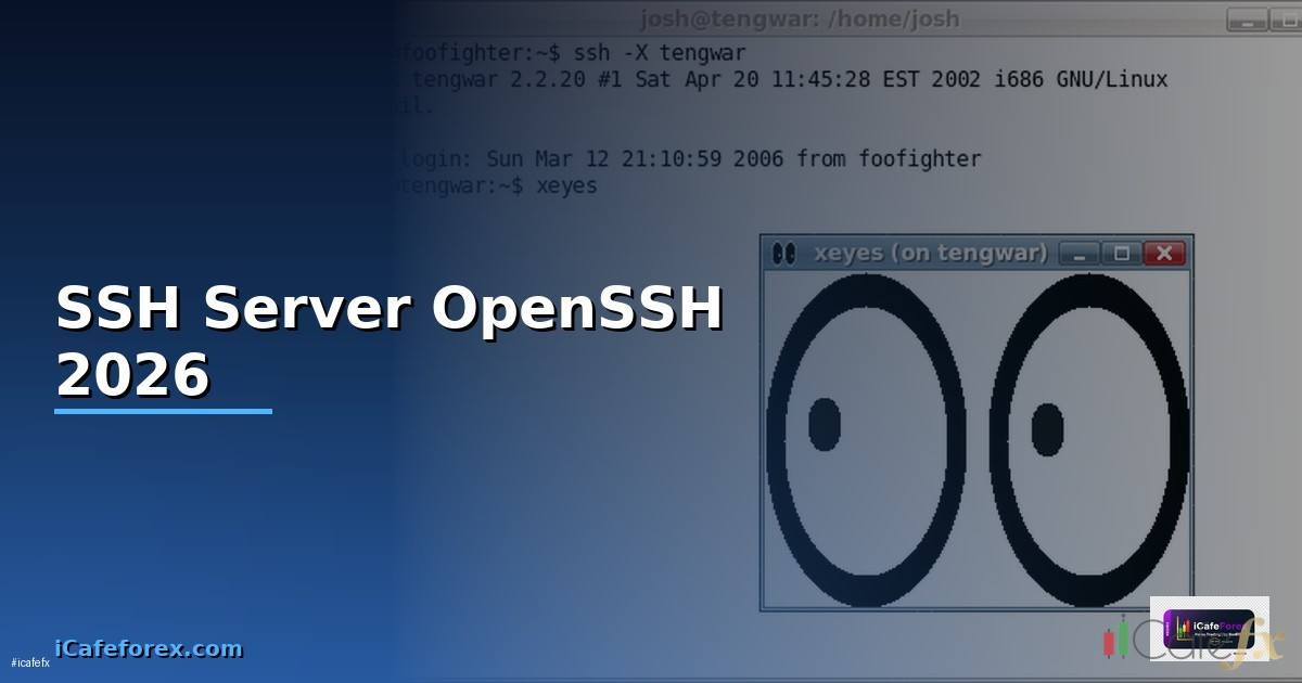 SSH Server คืออะไร — ตั้งค่าและรักษาความปลอดภัย OpenSSH 2026