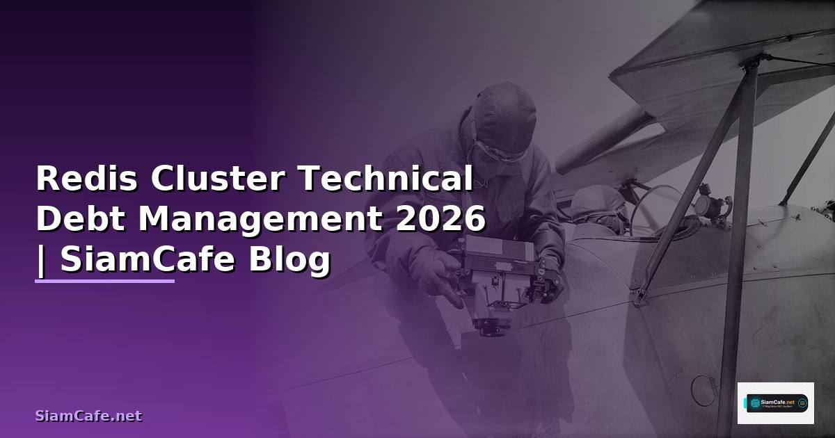 Redis Cluster Technical Debt Management
