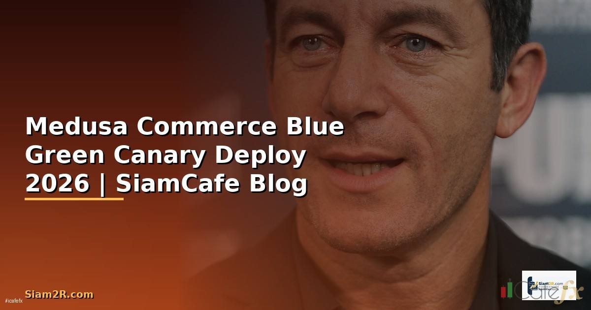 Medusa Commerce Blue Green Canary Deploy