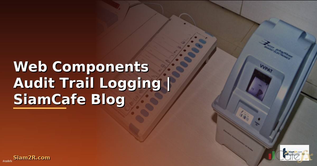 Web Components Audit Trail Logging