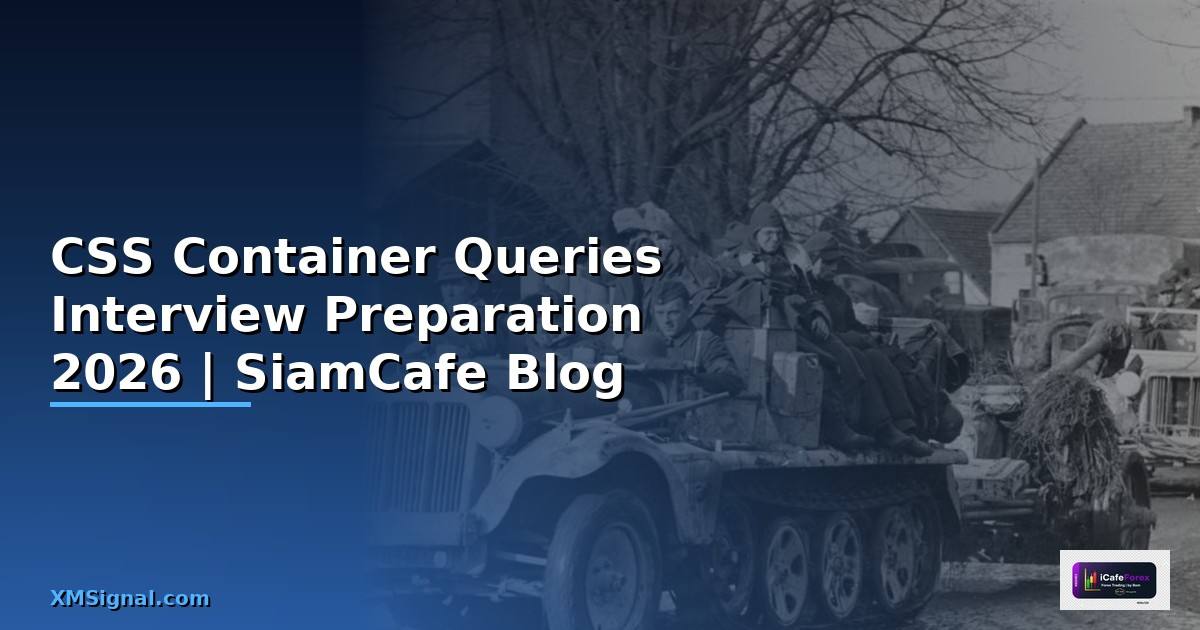 CSS Container Queries Interview Preparation