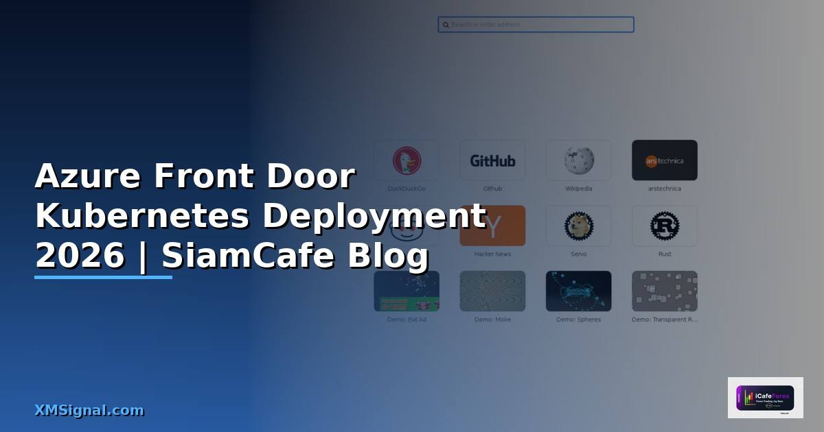 Azure Front Door Kubernetes Deployment