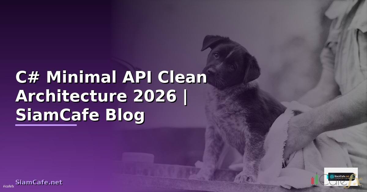 C# Minimal API Clean Architecture
