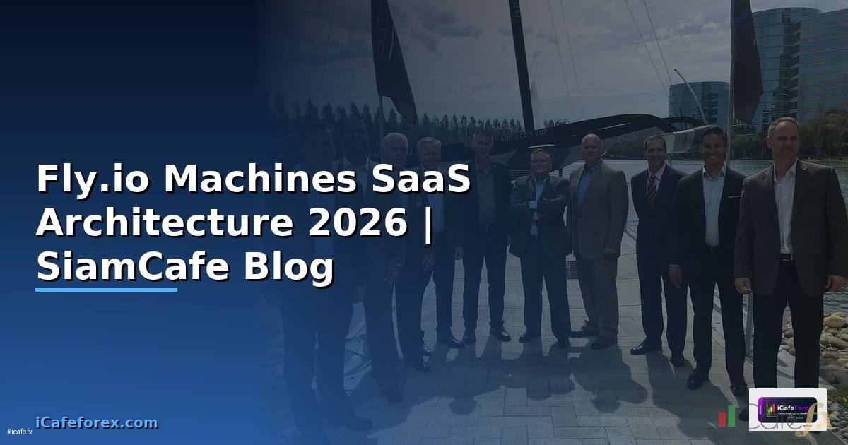 Fly.io Machines SaaS Architecture —