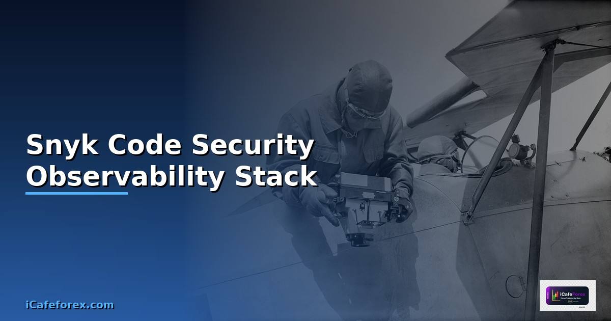 Snyk Code Security Observability Stack —