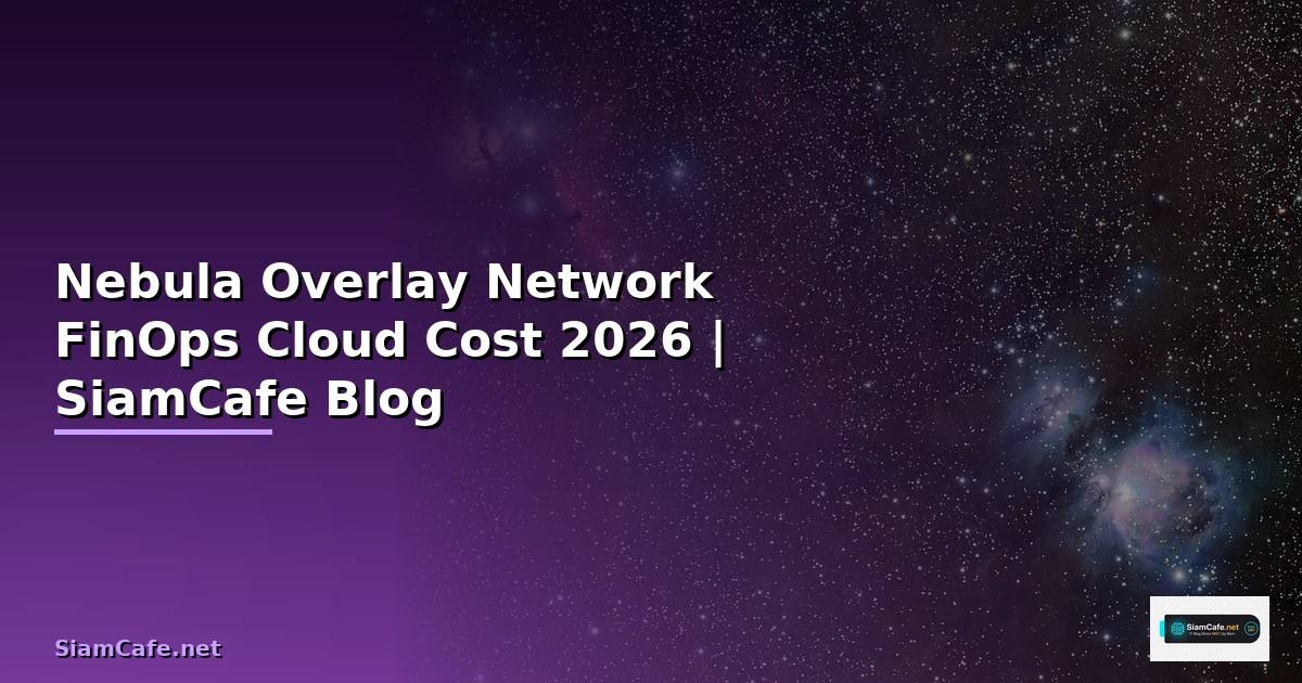 Nebula Overlay Network FinOps Cloud Cost