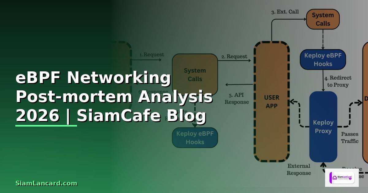 eBPF Networking Post-mortem Analysis