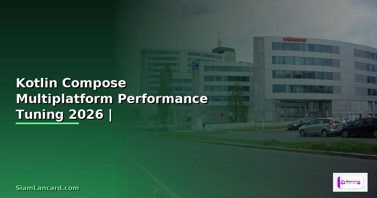 Kotlin Compose Multiplatform Performance Tuning