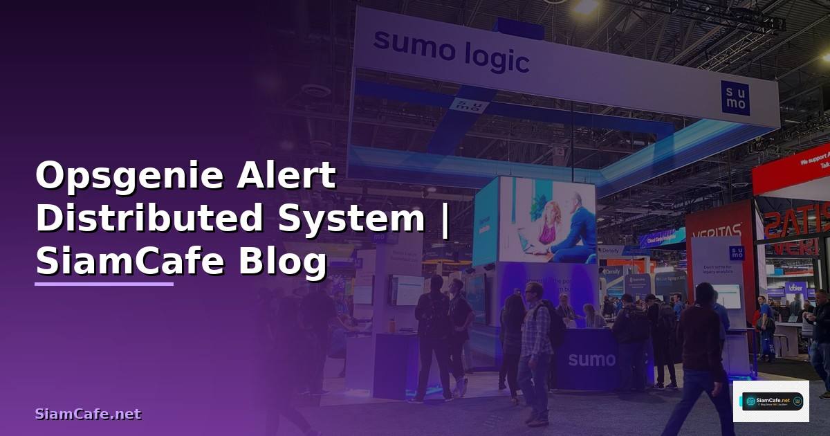 Opsgenie Alert Distributed System