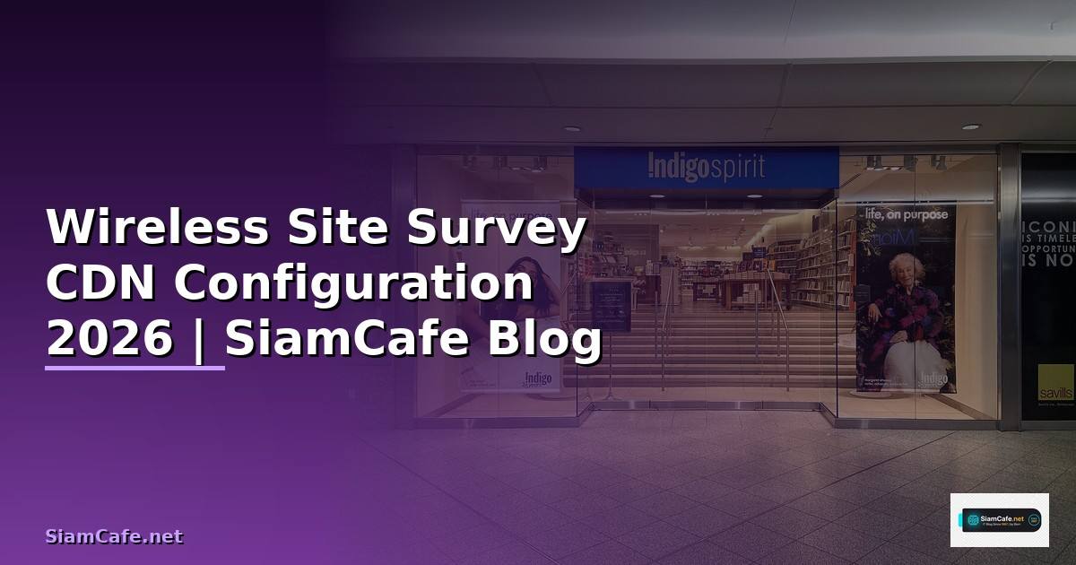 Wireless Site Survey CDN Configuration