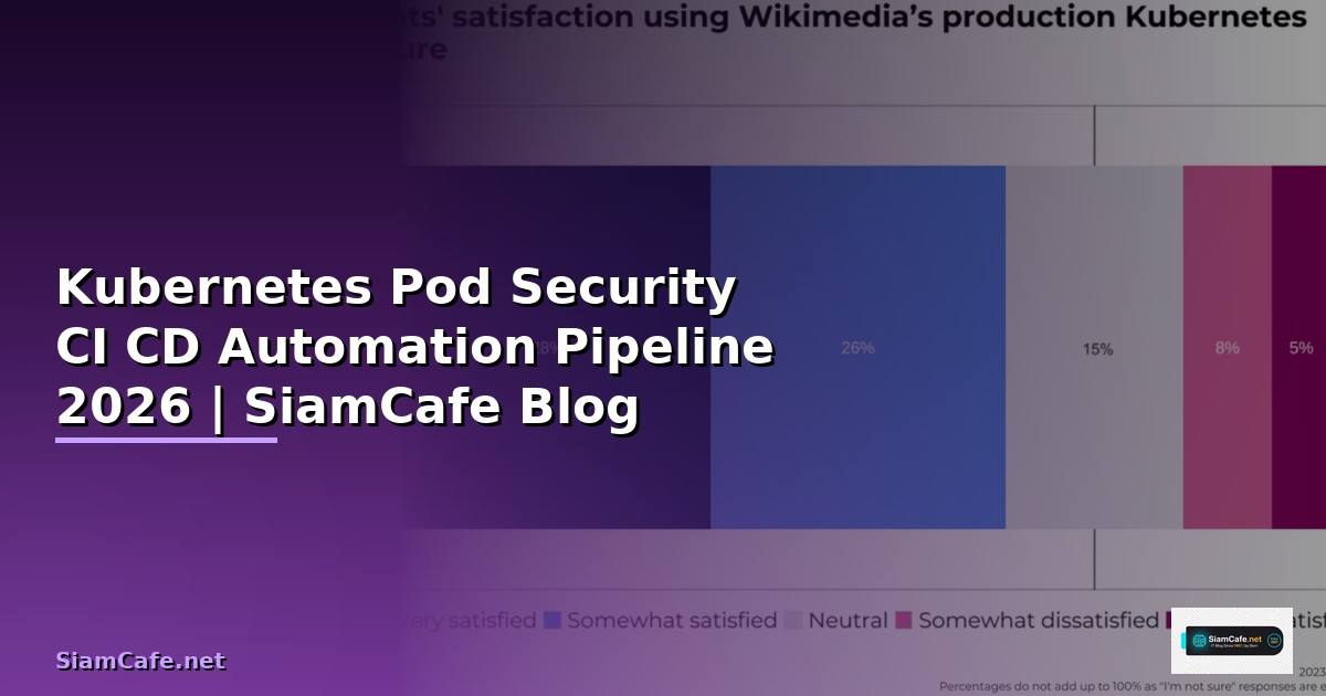 Kubernetes Pod Security CI CD Automation Pipeline