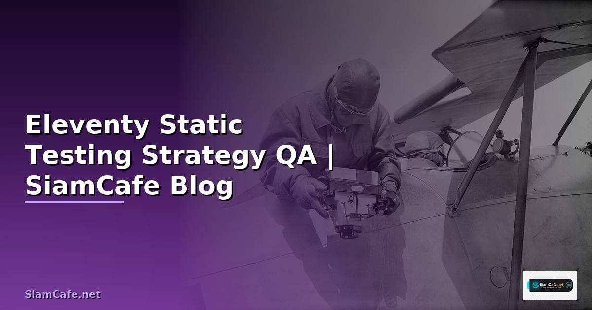 Eleventy Static Testing Strategy QA