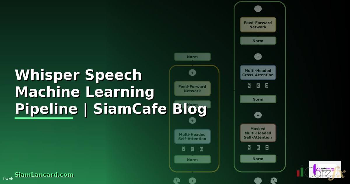 Whisper Speech Machine Learning Pipeline
