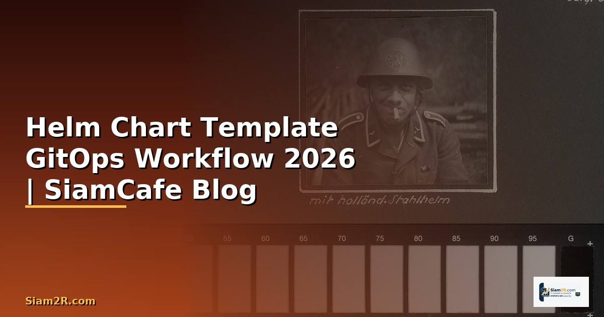 Helm Chart Template GitOps Workflow
