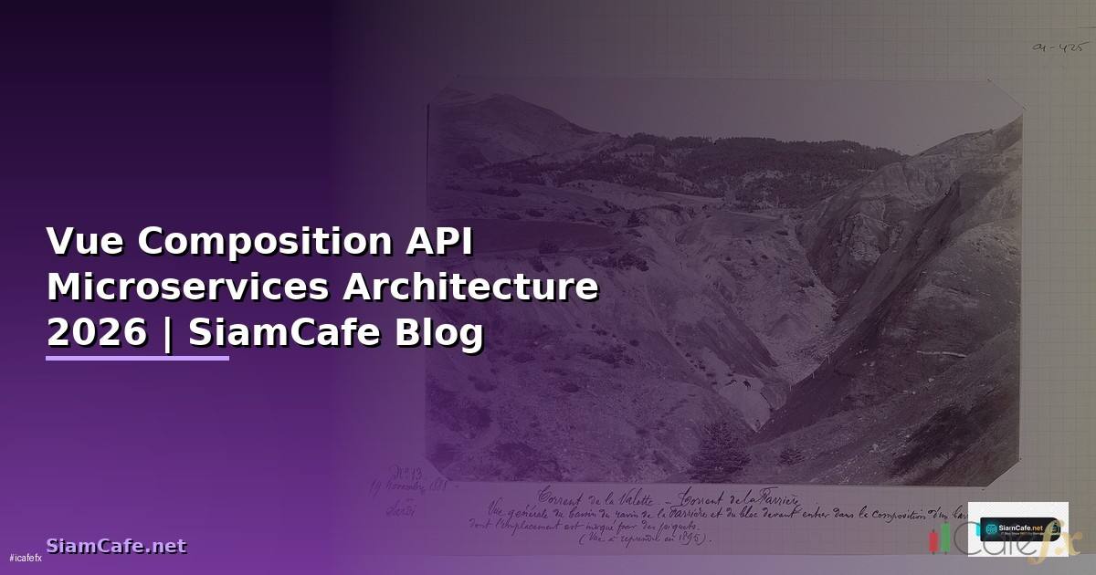 Vue Composition API Microservices Architecture