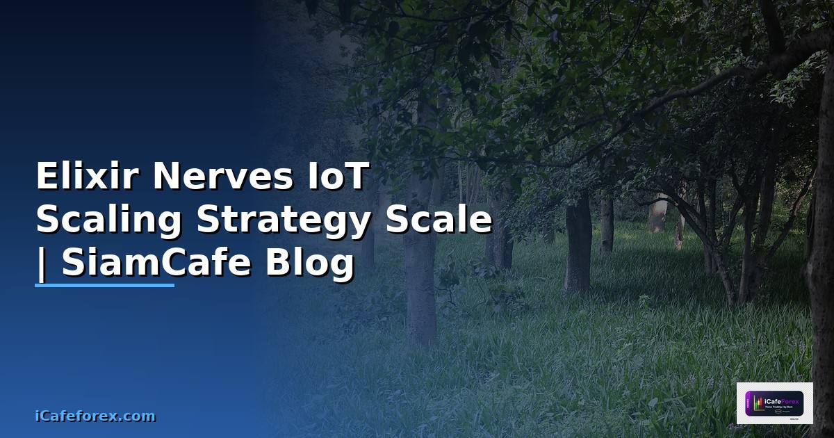 Elixir Nerves IoT Scaling Strategy วิธี Scale