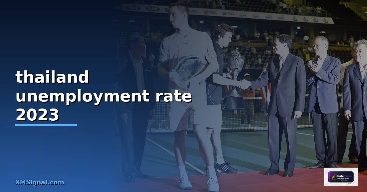 thailand unemployment rate 2023 —