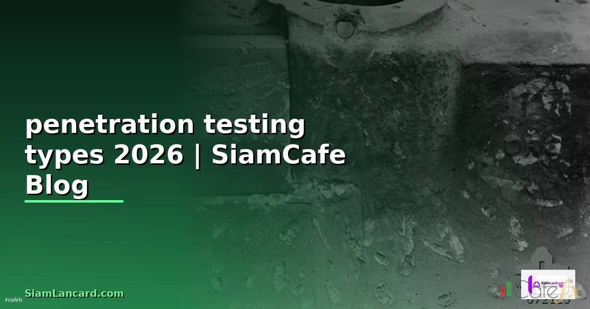 penetration testing types