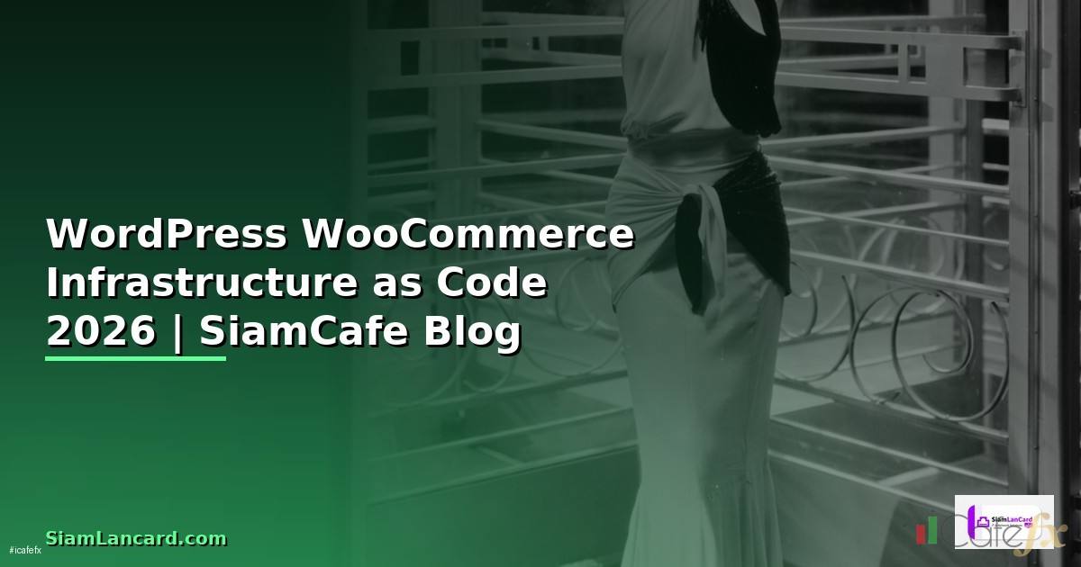 WordPress WooCommerce Infrastructure as Code