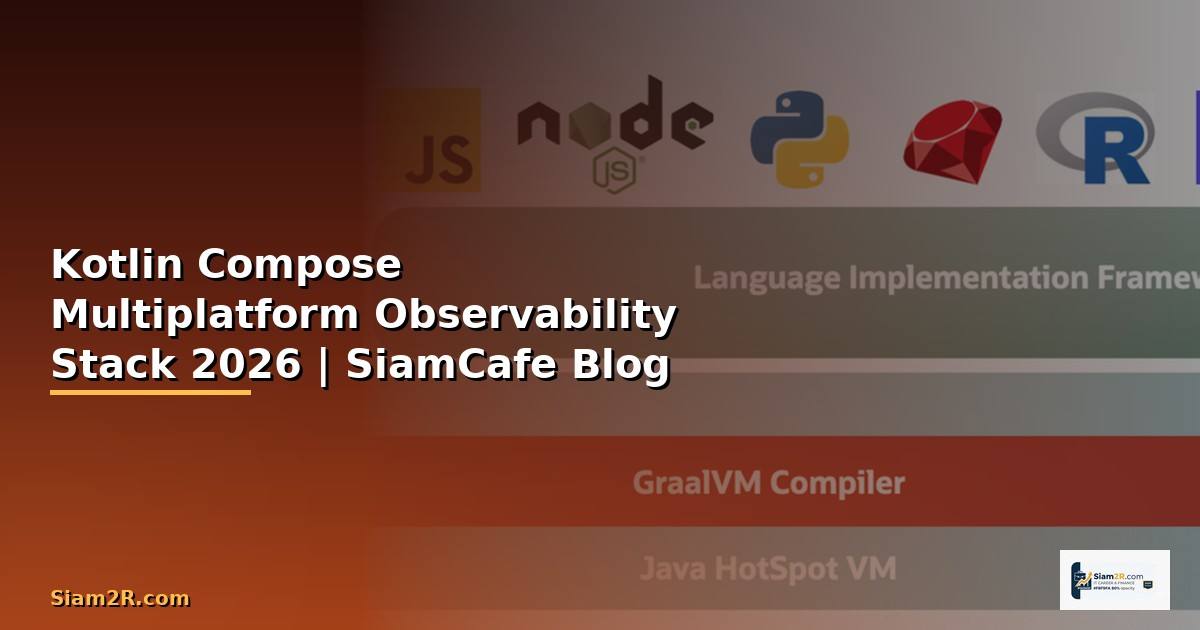 Kotlin Compose Multiplatform Observability Stack
