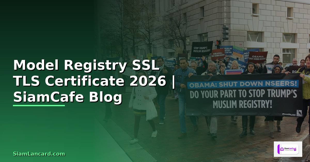 Model Registry SSL TLS Certificate