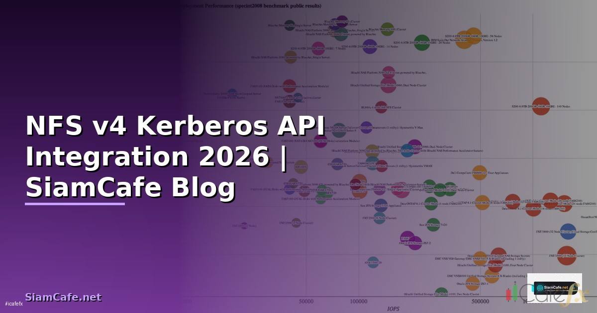 NFS v4 Kerberos API Integration เชื่อมต่อระบบ