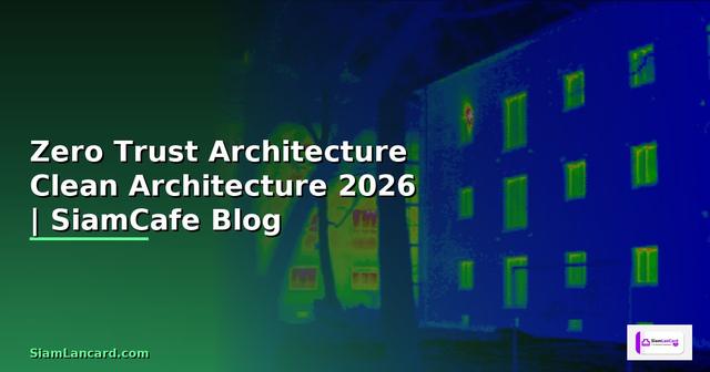 Zero Trust Architecture Clean Architecture