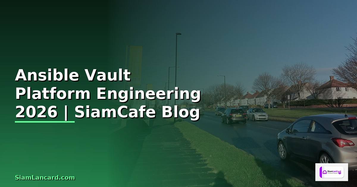 Ansible Vault Platform Engineering