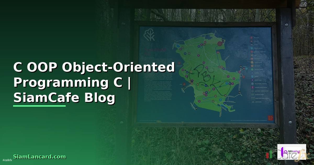 C OOP คืออะไร — เรียนรู้ Object-Oriented