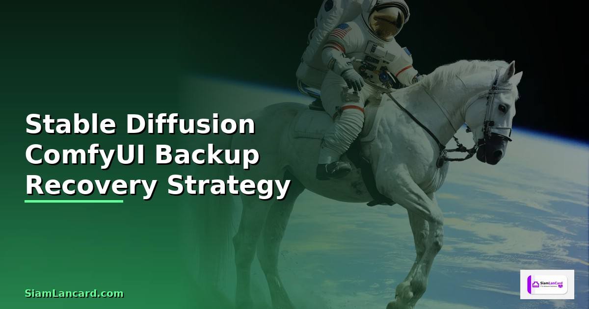 Stable Diffusion ComfyUI Backup Recovery Strategy