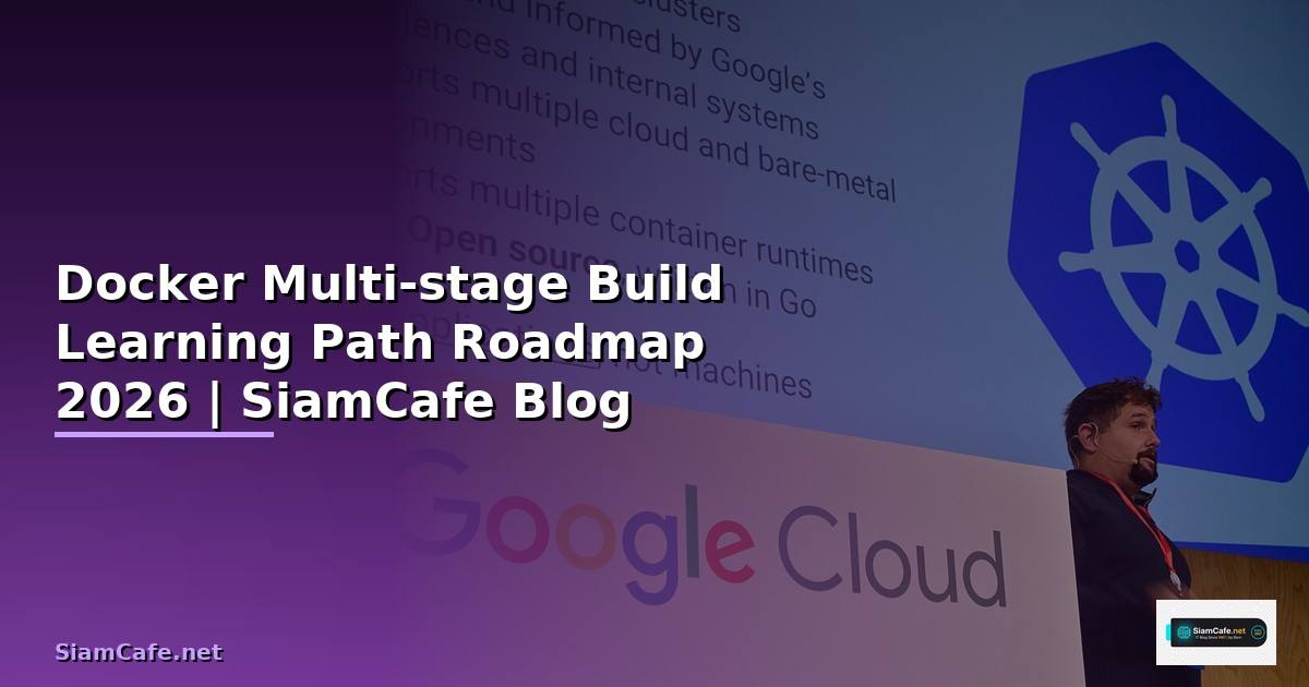 Docker Multi-stage Build Learning Path Roadmap
