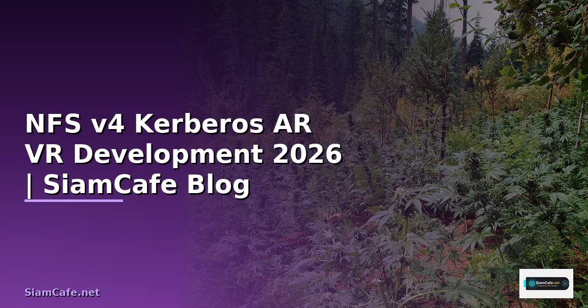 NFS v4 Kerberos AR VR Development
