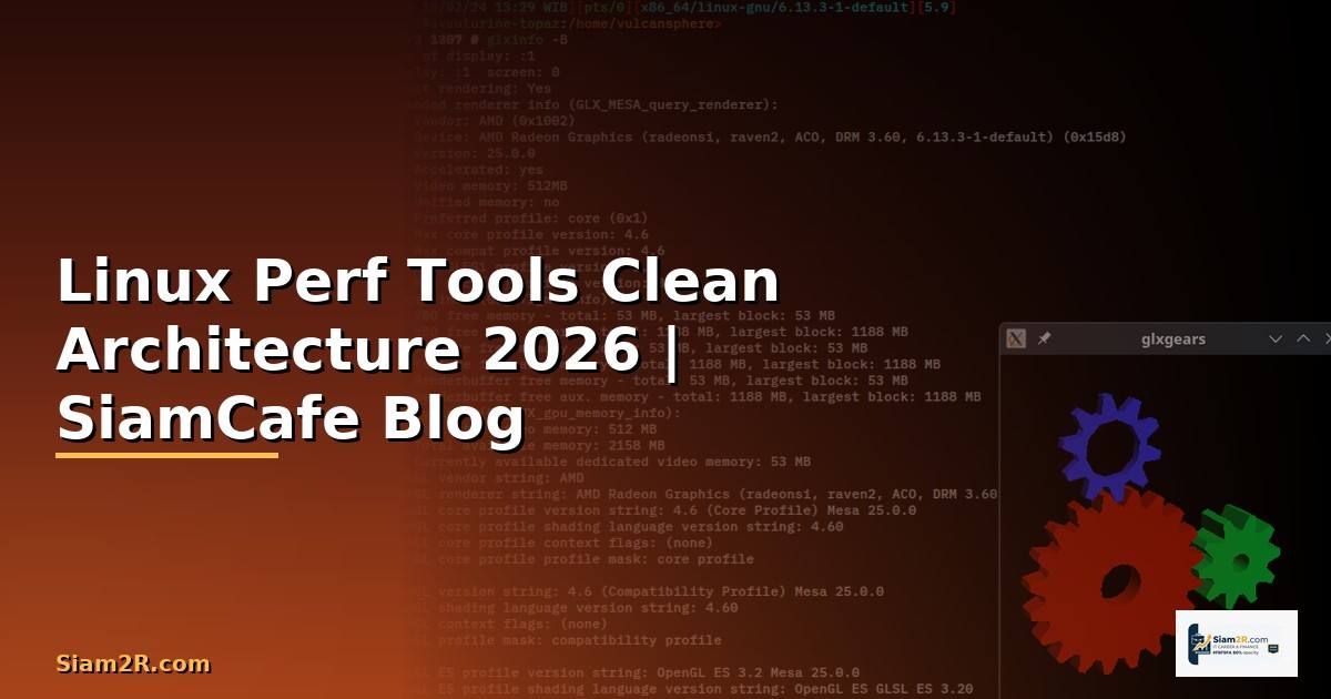 Linux Perf Tools Clean Architecture