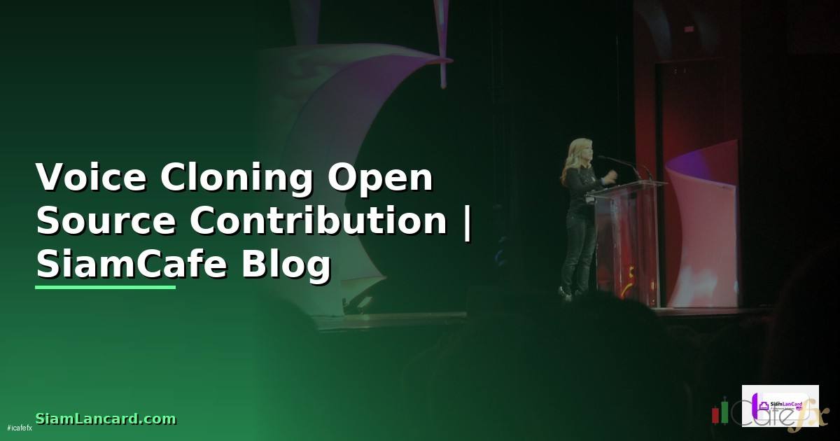Voice Cloning Open Source Contribution