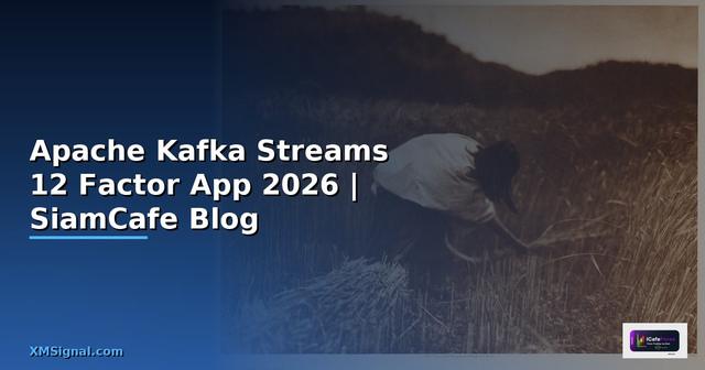 Apache Kafka Streams 12 Factor App