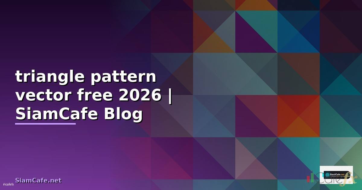 triangle pattern vector free