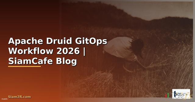 Apache Druid GitOps Workflow