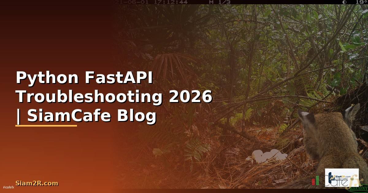 Python FastAPI Troubleshooting แก้ปัญหา