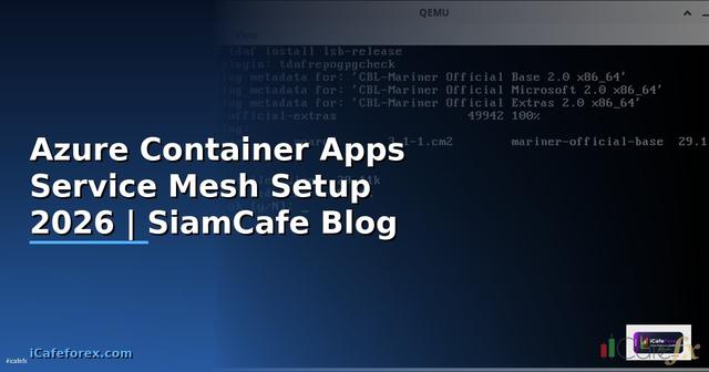 Azure Container Apps Service Mesh Setup